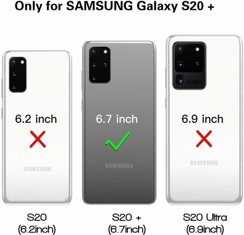 Phone Clear Case for Samsung Galaxy S20 Plus 5G 6.7 inch 2020-Clear Soft TPU - Picture 3 of 7