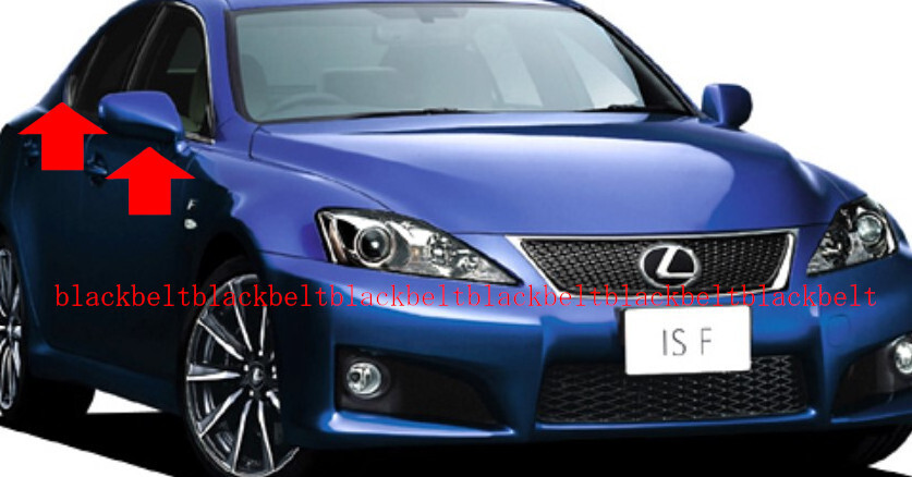 LEXUS ノベルティ LEXUS IS F USE20 2012/06- Molding Front Rear Door Belt Set 75710