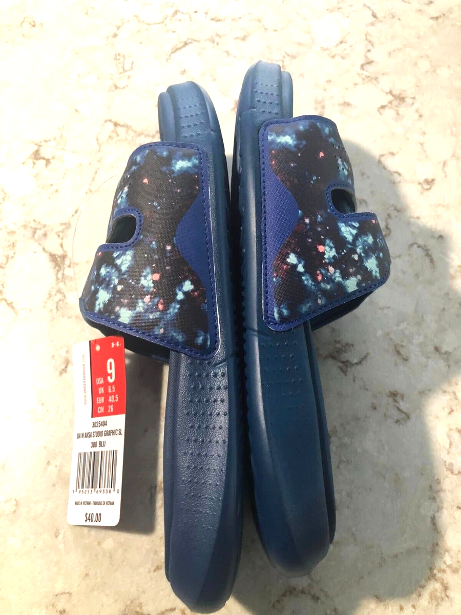 その他 SHOPP Under Armour Men Ansa Studio Graphic Slides size 9 | eBay