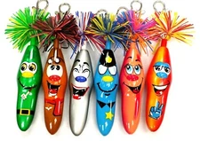 KOOKY KLICKERS KOLLECTIBLE BALL POINT PEN KREW 34 ALL 6 DILLON SELENA KEY CHAIN