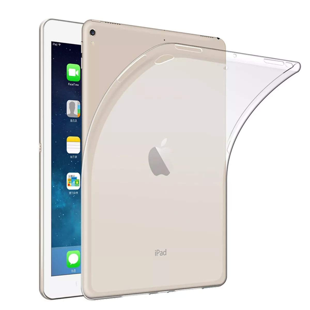 Cover For Apple IPAD Pro 2017 And IPAD Air 3 2019 IN 10.5 Inch Clear Case  Clear