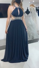 Brand New Navy Blue Prom Dress/ Evening Gown