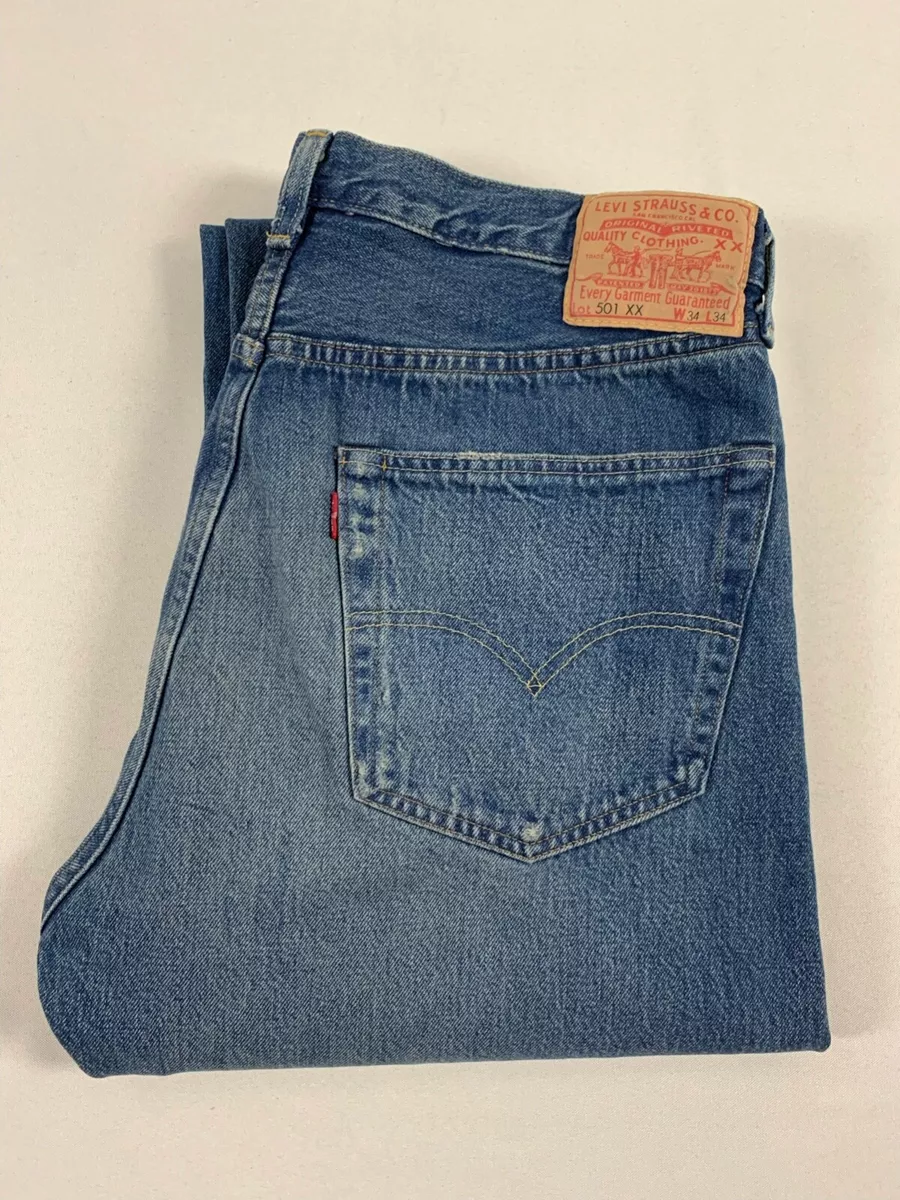 LEVIS VINTAGE CLOTHING LVC 1955 501 SELVEDGE THE SADIST 34X34 NWOT JAPAN  MADE