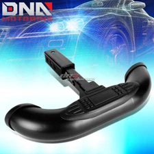 1.25"/2"BLACK TRUCK TRAILER TAILGATE TOWING HITCH RECEIVER COVER STEP BAR GUARD