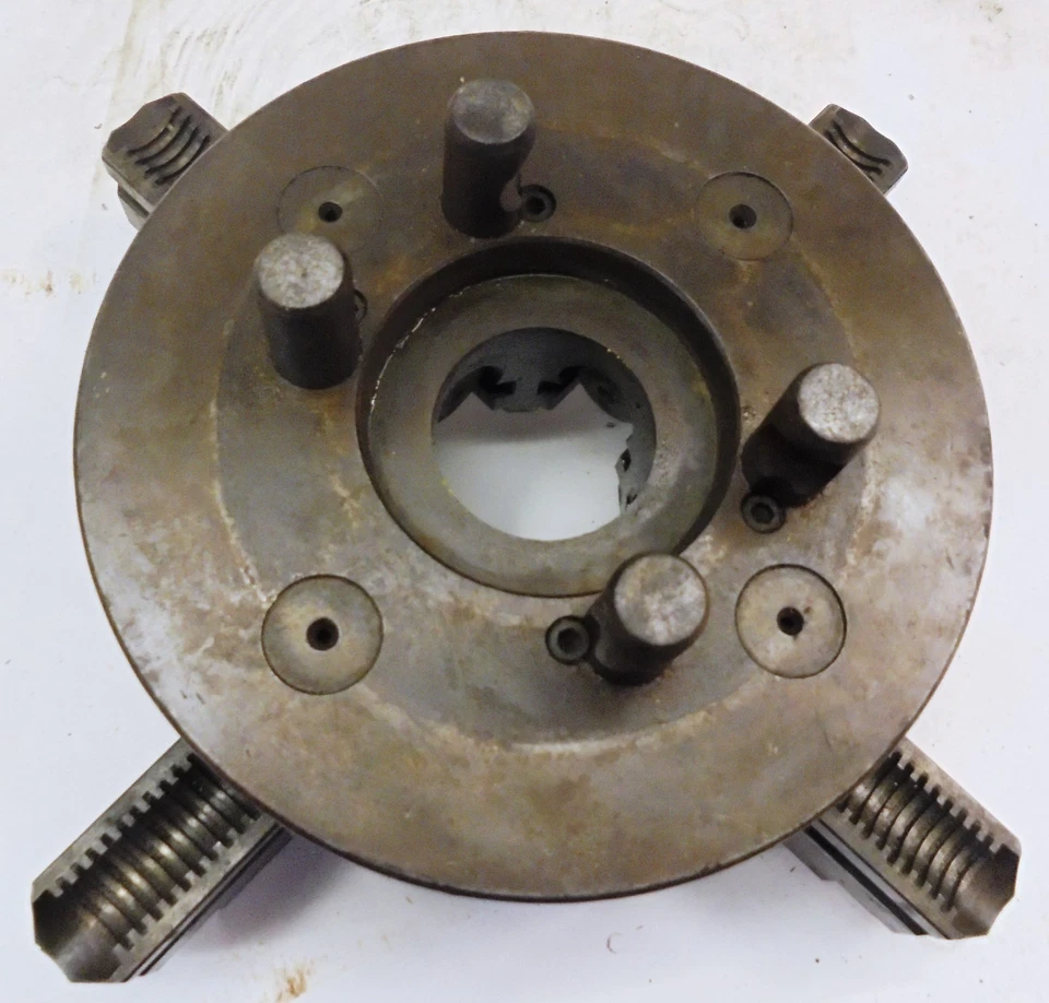 MANDRIL SKINNER, MANDRIL DE MANDÍBULA DE 8"", 1908-A5 R-10-604, DIÁMETRO DE ORIFICIO DE RESENTIMIENTO 3 1/4"" Foto 2 de 4