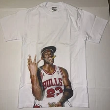 Shaka Wear Michael Jordan 3 Peat Tshirt Size Medium