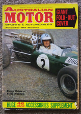 Australian Motor Sports 1967 Nov Peugeot V8 Repco Brabham Morris 1100 Canadian I