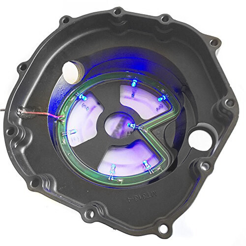 1450×230 Blue LED Clear Engine Clutch Cover For Kawasaki ZX14R