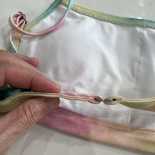 Billabong Girls Sz 12 Into You Pastel Tie Dye 2 Pc Swimsuit Bikini Tween Summer - Picture 8 of 8