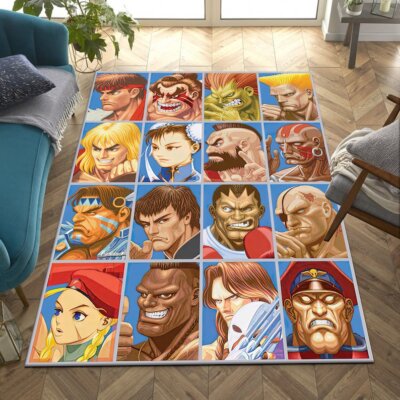 Retro rug, Realistic 90s, Arcade rug, Living Room Rug, Video Game Decor, Gamer R
