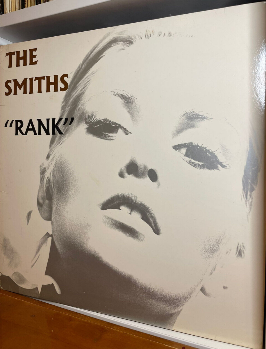 THE SMITHS - RANK Live 1st U.S. Sire Press 1988 LP Morrissey VG+