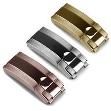 16mm Fliplock Armband Verschluss für Rolex Daytona Submariner Yacht GMT Schnalle