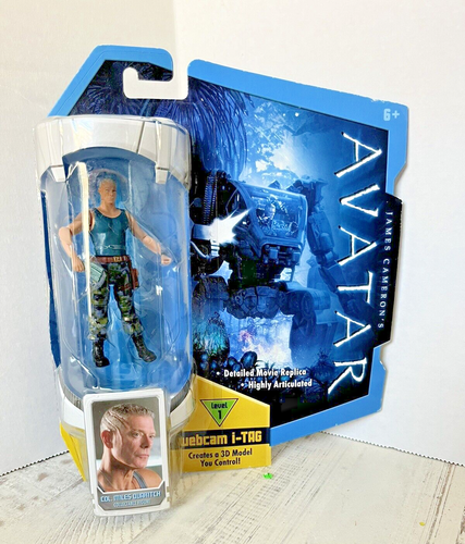 Figurine Avatar - Mattel Movie Masters - Colonel Miles Quaritch - PVC NEUF