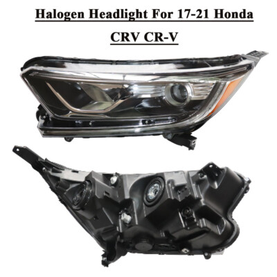 Headlight Set For 2017 2018 2019 2020 2021 Honda CR-V CRV Left Driver Side 1Pc