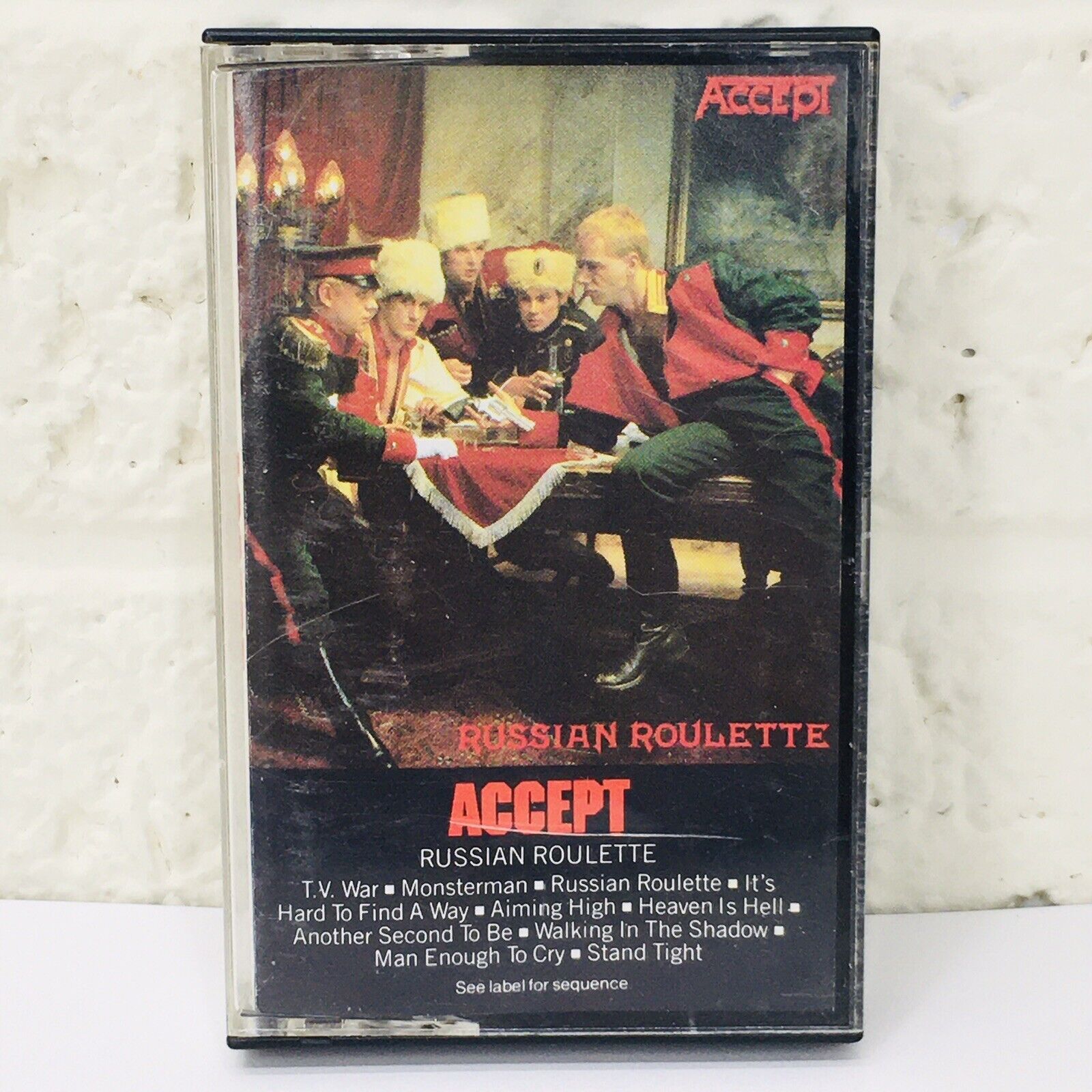 Accept – Russian Roulette (1986, Dolby System, Cassette) - Discogs