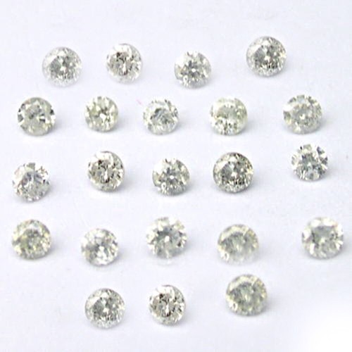 Valentines Day Natural loose diamond 1 MM 30 pcs parcel - Picture 3 of 3