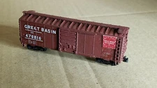 NS1 N Scale Box Car Knuckler Couplers Custom Weathered GREAT BASIN NN 479816