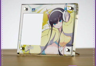 japanese pokemon card bricks Pokémon PTCG Japanese version カミツレ Elesa Exclusive Acrylica Brick Card  Display