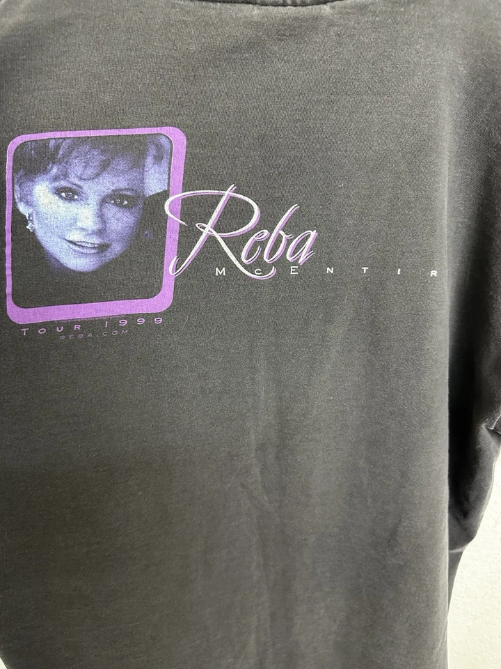 Vintage 1999 Reba Mcentire Tour Double Sided T Shirt Size XL - Image 3 of 4