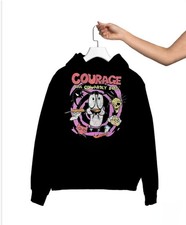 Image of Courage The Cowardly Dog Graphic Print Unisex Sweatshirt Hoodie S M L XL 234XL