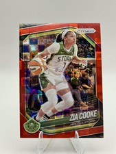 2025 Panini Prizm WNBA #110 Zia Cooke Red Pandora Prizms #/199