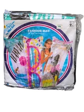 Intex Wet Set Vintage Pool Float Fashion Air Mat Swimming 72x27 1994 Hawaii 