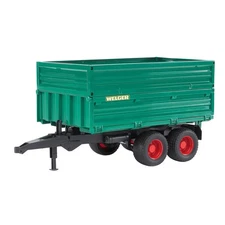 Bruder 02010 Tandem Axle Tipping Trailer with Removable Top