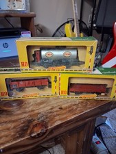 3-Vintage FLEISCHMANN HO  CARS with Original ...