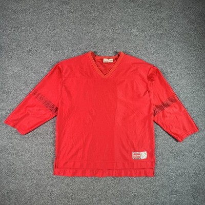 VTG Rawlings Practice Jersey Men's XL Red Polyester Sports Running Performance