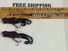 LOT OF 2 Berkley Frenzy Popping Frog Topwater...