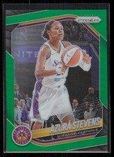 Azura Stevens 2025 Panini Prizm WNBA #64 Green Prizms Los Angeles Sparks
