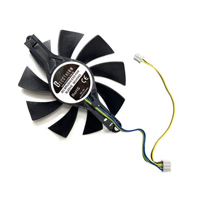 Graphics Card Cooling Fans Spare Part for YESTON GeForce RTX4060ti 8GB CUTE PET