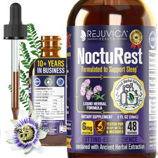 NoctuRest - Advanced, All-Natural Liquid Sleep Aid - Rejuvica Health