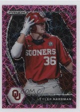 2021 Panini Prizm Draft Picks Pink Velocity Prizm Tyler Hardman #PDP153 1n54