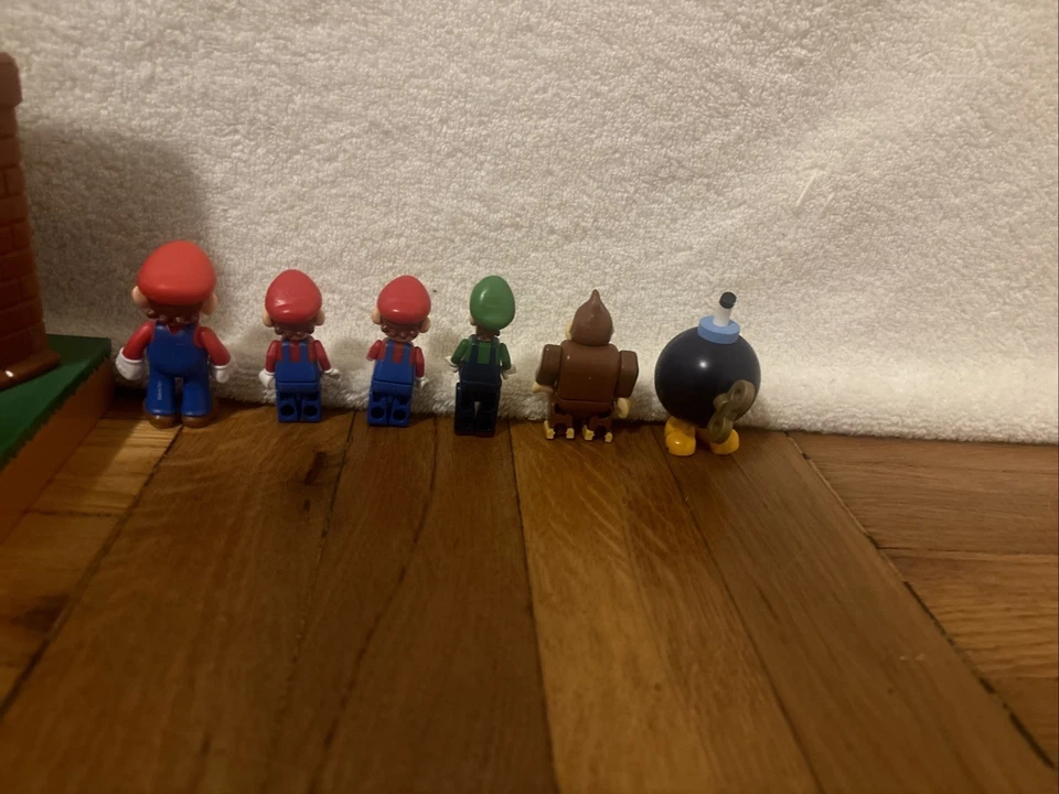 SUPER MARIO BROS "JUEGO COMPLETO DE CURSO" Jakks Toys con figuras extra Foto 4 de 4