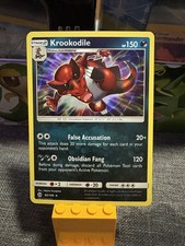 Krookodile 85/149 Holo Rare Sun & Moon: Base Set