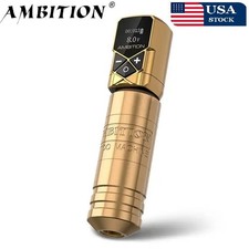 Ambition Torped Powerful Brushless Motor 4.0-4.5-5.0mm Stroke Rotary Tattoo Pen