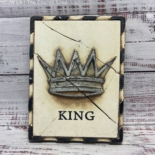 Sid Dickens King Crown Design Memory Block Wall Tile T22 6"x8"