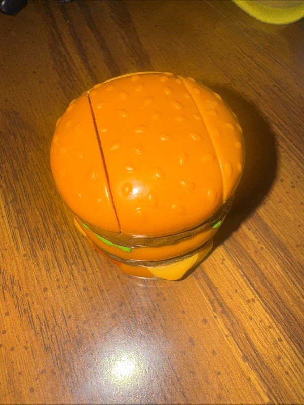 CHANGEABLES Transforming Dino Big Mac Burger - 1990 McDonald’s Happy Meal Toy