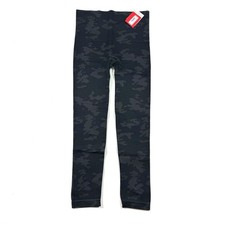 New Spanx Seamless Look At Me Now Leggings Size Medium 6 8 Black Camo