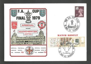 1979 Arsenal v Manchester United [F.A Cup Final] First Day Cover