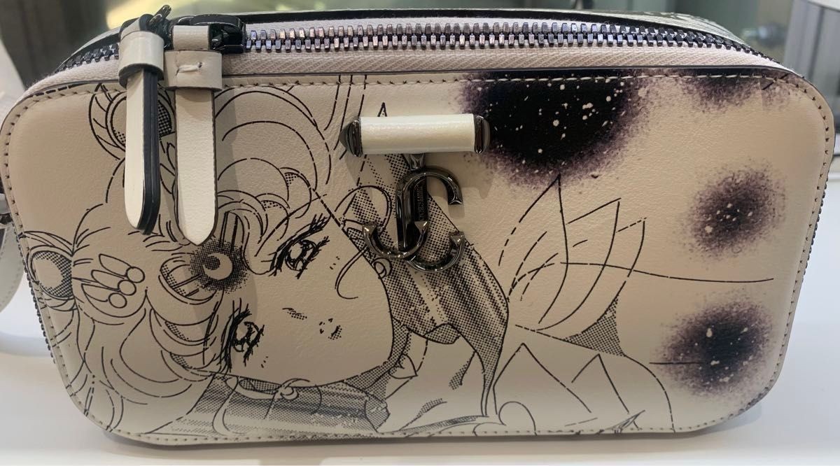 Jimmy Choo Sailor Moon Avenue Mini Crossbody Phone Bag Leather JC