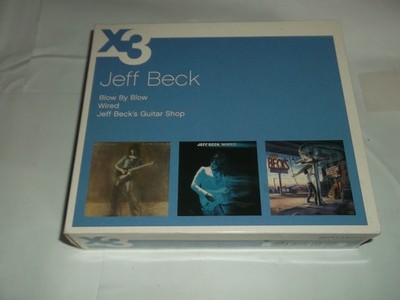 Jeff Beck - X3 - 3CD Box Set - Blow by blow, Wired, Guitar Shop - Kratzerfrei