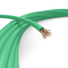 12 AWG Green THHN / THWN - Stranded Copper Electrical Wire, 150 Feet 45 Meter