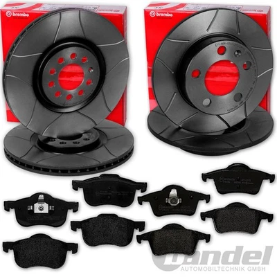 Brembo Kit Disques De Frein + Plaquettes Avant Arrière Volvo V70 XC70 S60 S80 - Photo 1/4