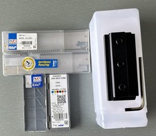 PARTING OFF SYSTEM ISCAR DGFH32-3,SUPPLIED 5off Double Ended DGN3003C+2032 Block