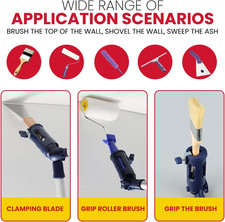 Multi-Angle Paint Brush Extender Holder - Extension Pole Attachment for Paint...