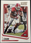 2018 Score Nick Chubb #365 Georgia Bulldog ROOKIE Card!