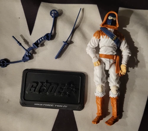 T'Gin Zu Storm Shadow Dollar General G.I. JOE COBRA 25th LOOSE Complete S3