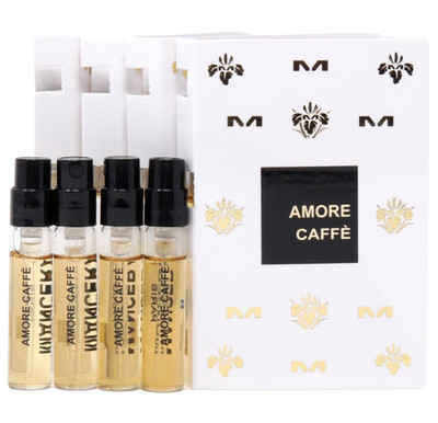 MANCERA AMORE CAFFE EDP 2.0ml .06fl oz x 4 COLOGNE PERFUME SPRAY SAMPLES